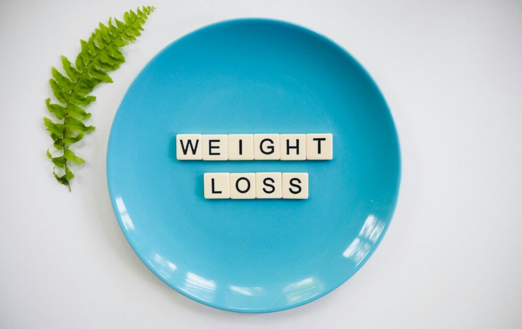 Weight loss meal plate